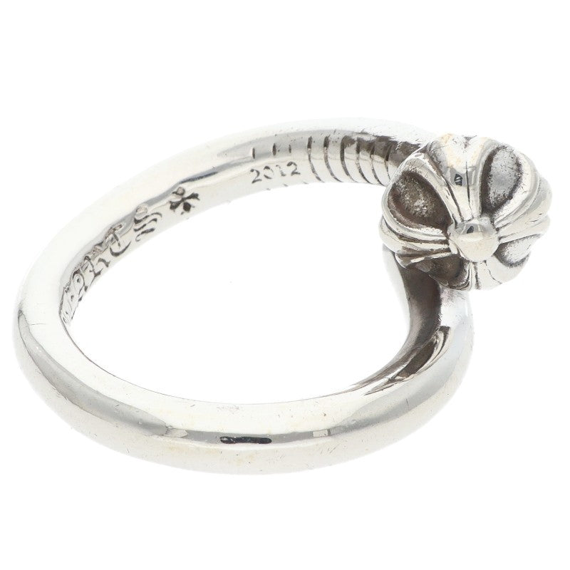 Chrome Hearts NAIL CRSBALL Sterling Silver Ring Size JP 7