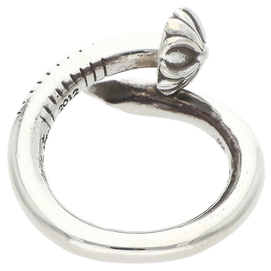 Chrome Hearts NAIL CRSBALL Silver Ring Size JP 10