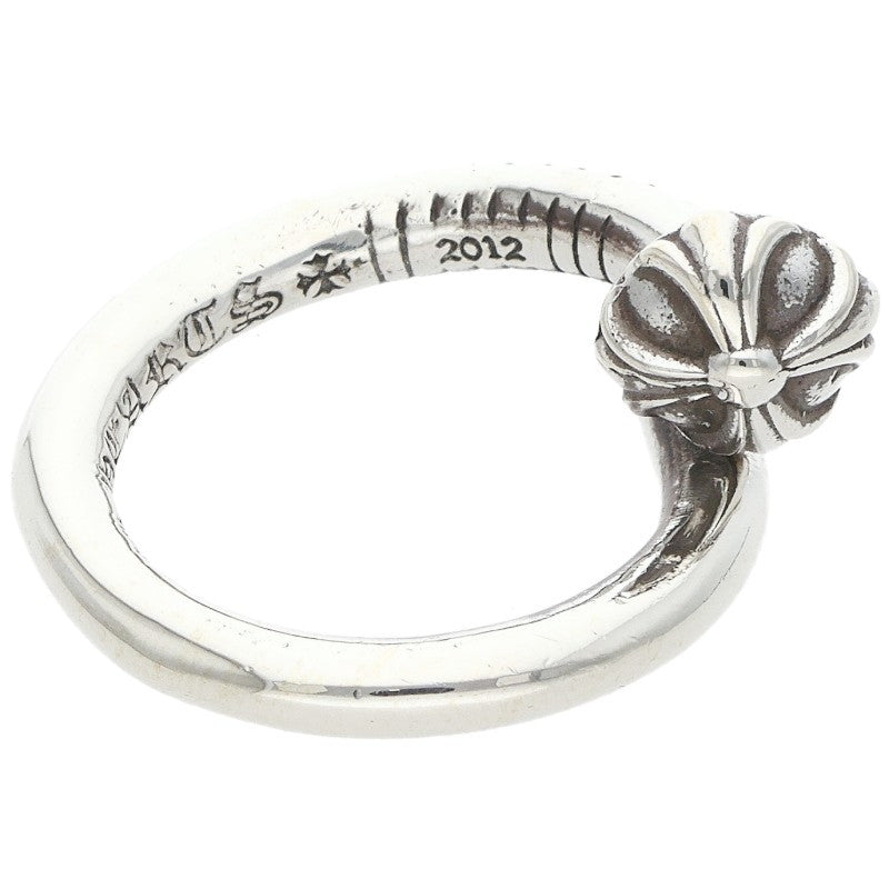 Chrome Hearts NAIL CRSBALL Silver Ring Size JP 10