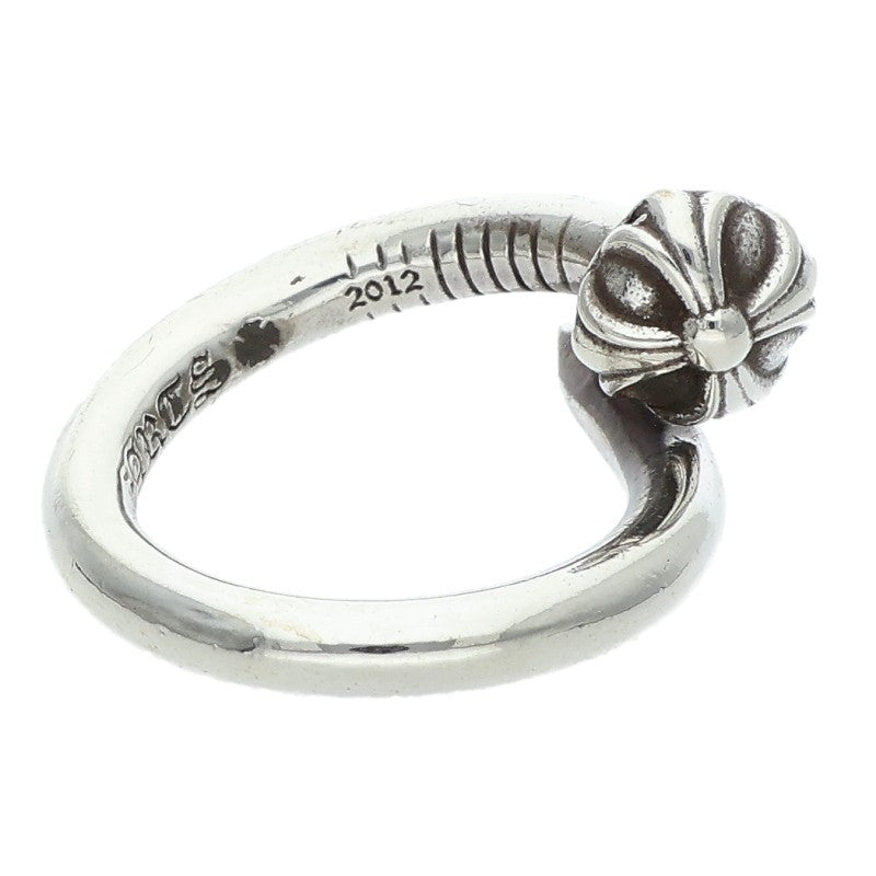 Chrome Hearts NAIL CRSBALL Silver Ring Size JP 9