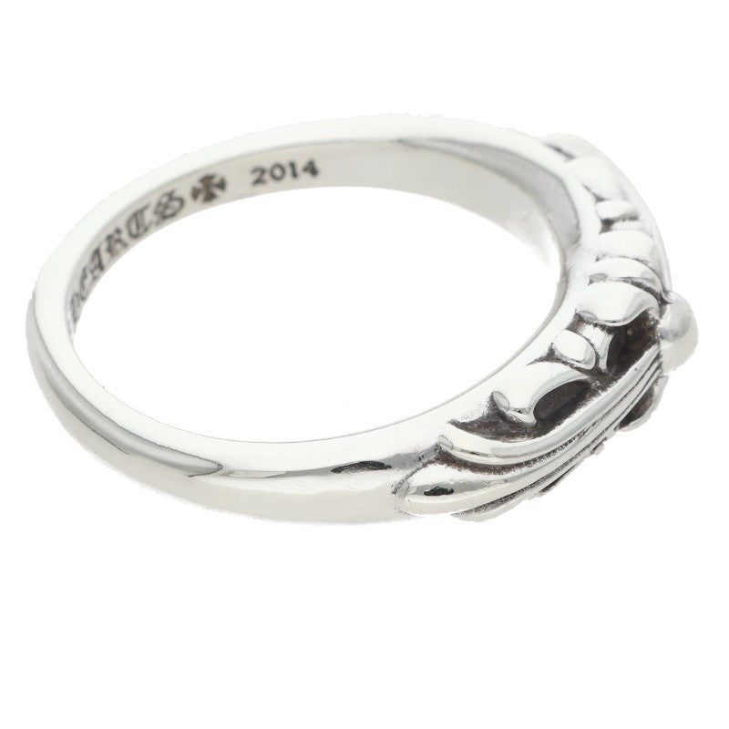 Chrome Hearts Silver Baby Classic Cross Ring Size JP 18