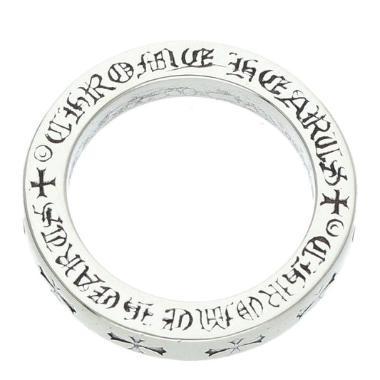 Chrome Hearts LA Limited 3mm Spacer Ring Silver Size JP 8