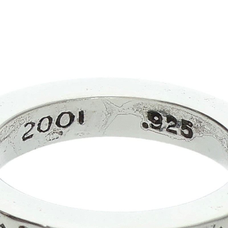 Chrome Hearts LA Limited 3mm Spacer Ring Silver Size JP 8