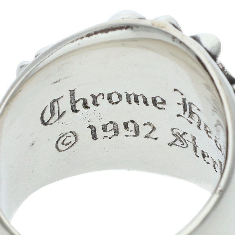 Chrome Hearts KEEPER Ring Sterling Silver Size JP 17