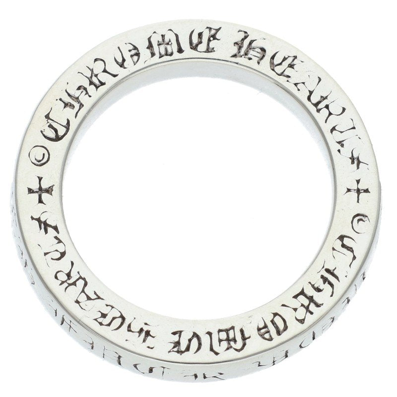Chrome Hearts 3mm SPACER FUCKYOU Silver Ring Size JP 10