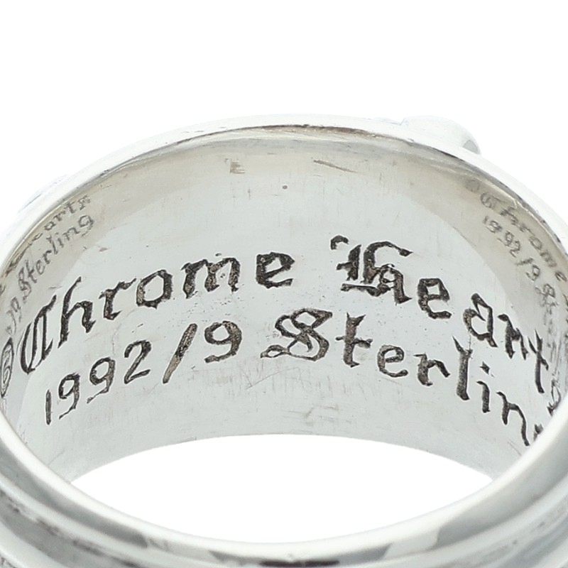 Chrome Hearts Dagger Sterling Silver Ring Size JP 17.5