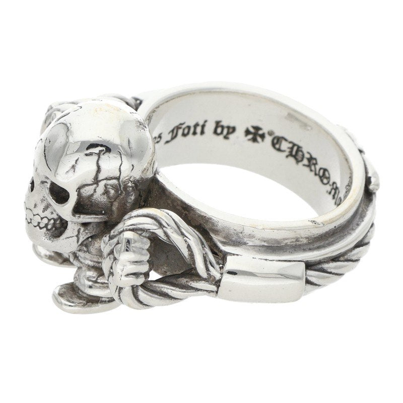 Chrome Hearts CABLE SML Foti Silver Ring Size JP 14