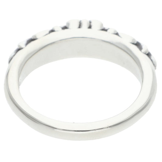 Chrome Hearts Baby Classic Floral Silver Ring Size JP 16.5