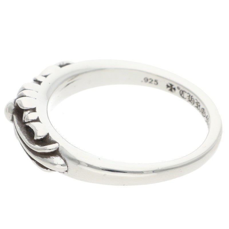 Chrome Hearts BABY CLASSIC Floral Silver Ring Size JP 24