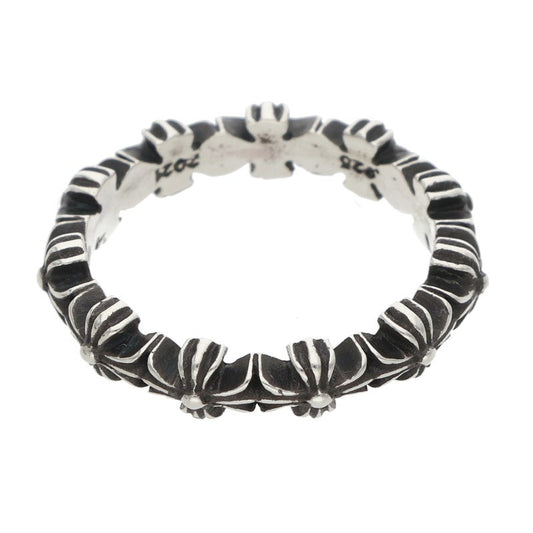Chrome Hearts TINY E CH PLS BAND Silver Ring Size JP 6.5