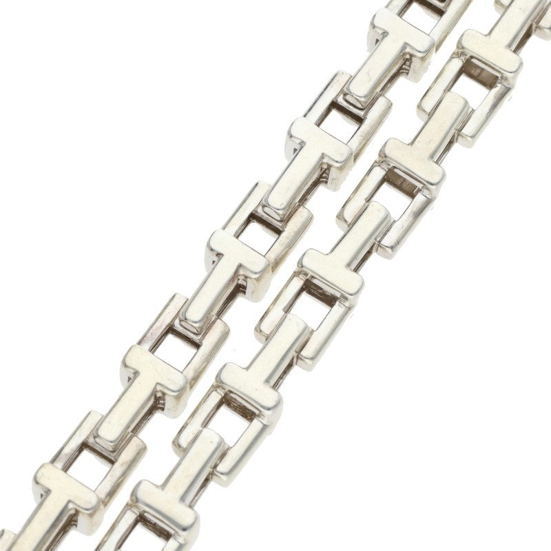 TIFFANY&Co. T Chain Silver Necklace Size ONE SIZE