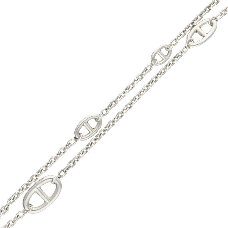 HERMES Farandole 925 Sterling Silver Long Size ONE SIZE