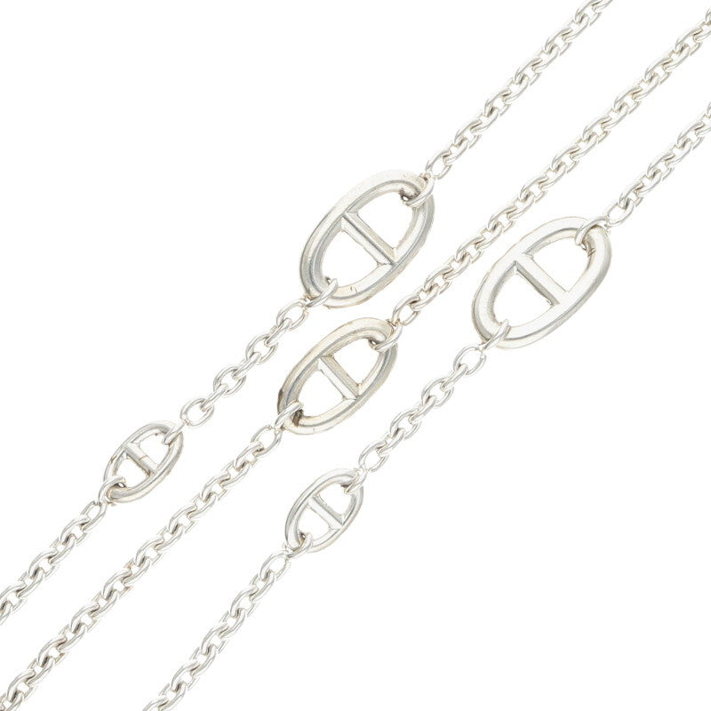 HERMES Farandole 925 Sterling Silver Long Size ONE SIZE