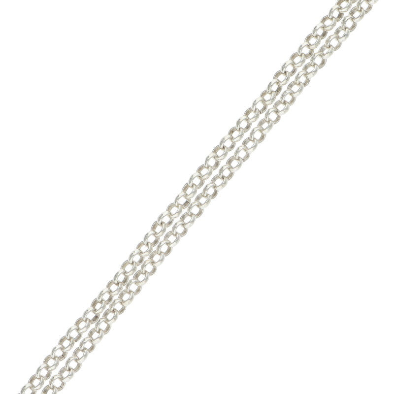Chrome Hearts 925 Silver Roll Chain Necklace Size ONE SIZE