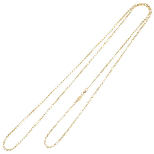 Chrome Hearts 22K Roll Chain Gold Necklace Size ONE SIZE