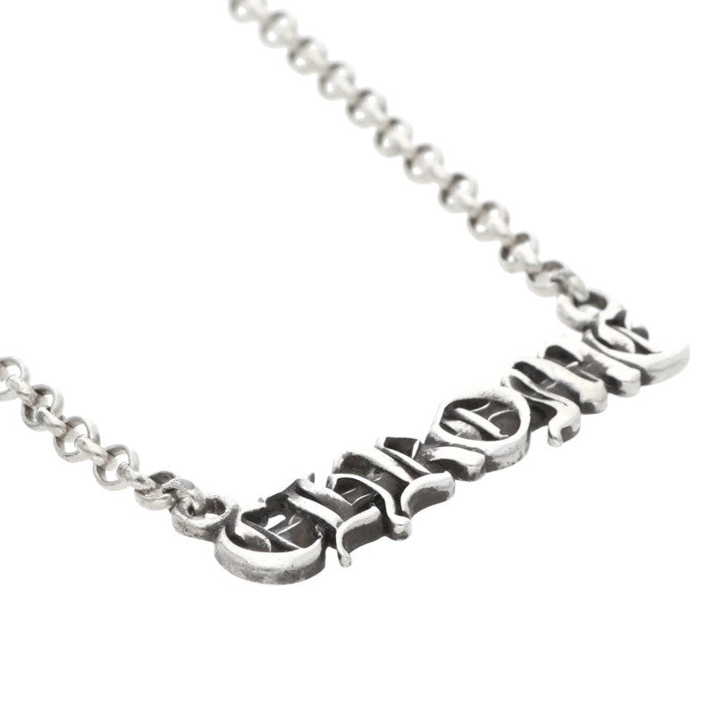 Chrome Hearts 18in NKLC Chain Chrome Silver Size ONE SIZE