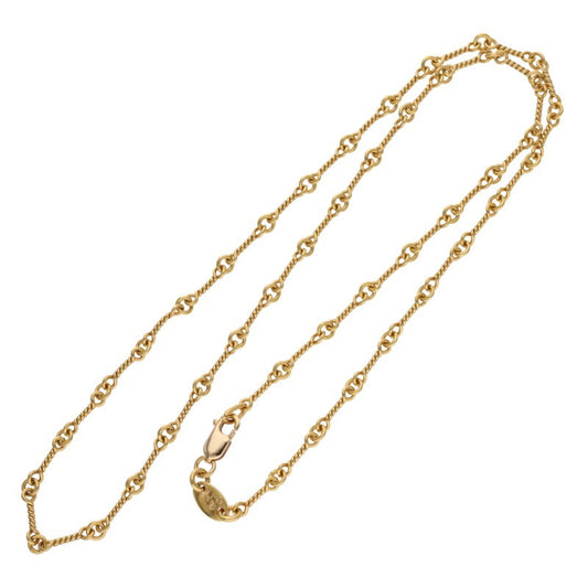 Chrome Hearts 22K Twist Chain Gold Necklace Size ONE Yellow