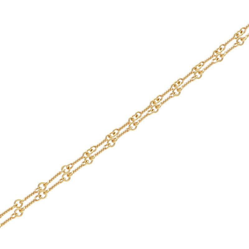 Chrome Hearts 22K Twist Chain Yellow Gold Size ONE SIZE