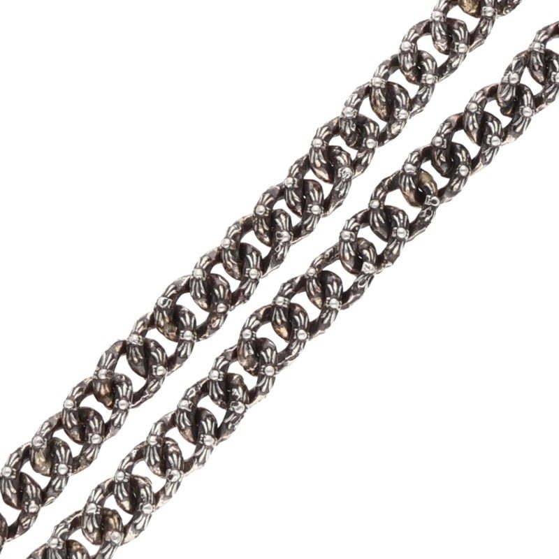 Chrome Hearts XTRA FNCY MINI Silver Necklace