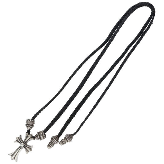 Chrome Hearts Small CH Cross Crimpt Silver Size ONE SIZE