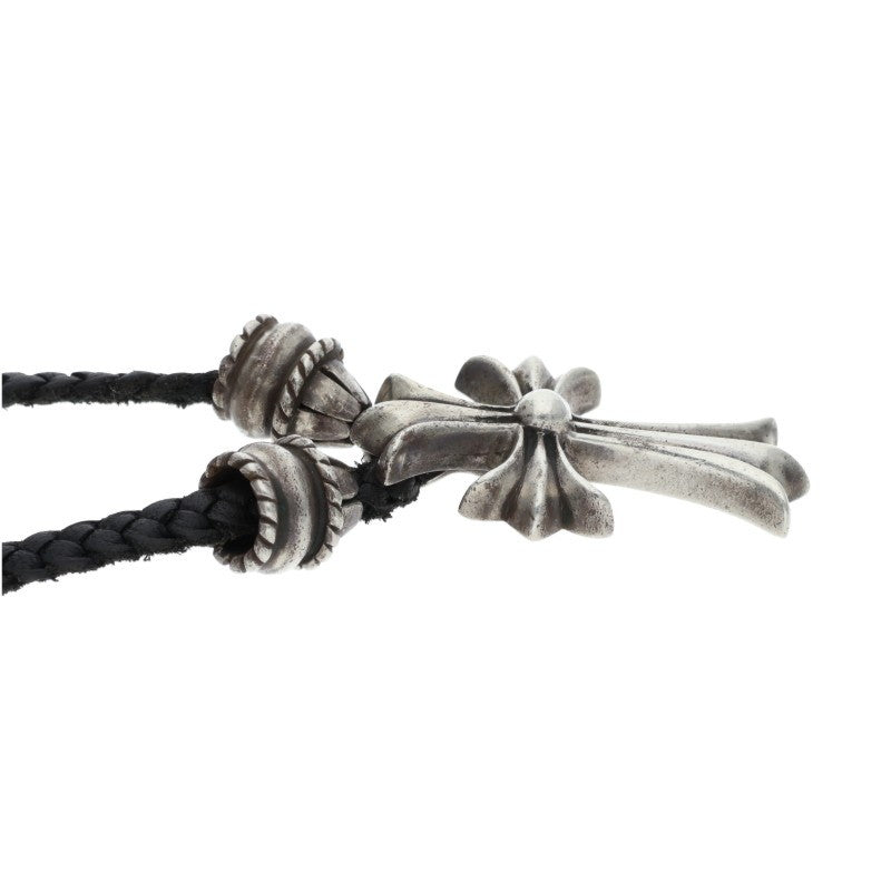 Chrome Hearts Small CH Cross Crimpt Silver Size ONE SIZE