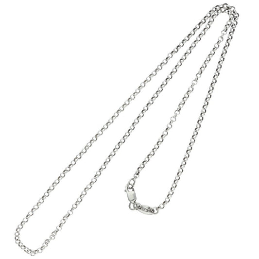 Chrome Hearts 925 Silver 18inch Roll Chain Size ONE SIZE