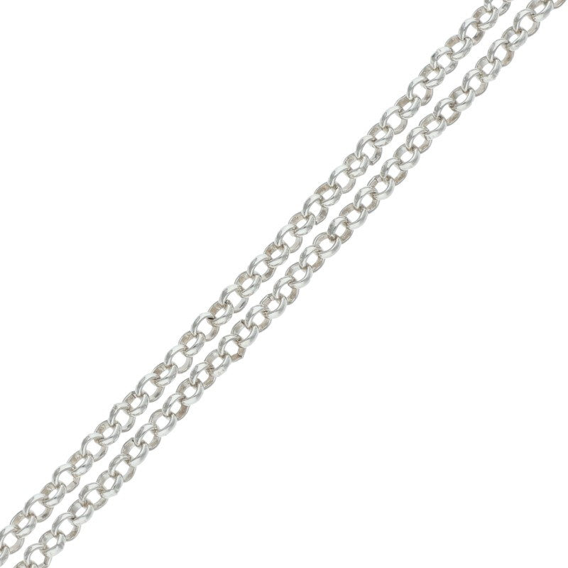 Chrome Hearts 925 Silver 16inch Roll Chain Size ONE SIZE