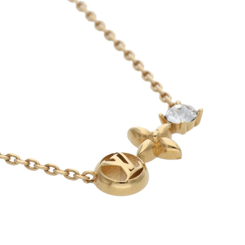 Louis Vuitton Chain Necklace Gold (Silver 3.03g)