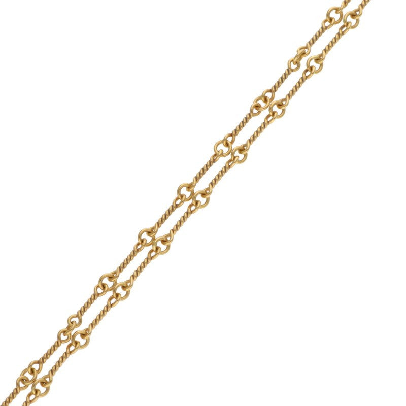 Chrome Hearts 22K Yellow Gold Chain Necklace Size 16INCH