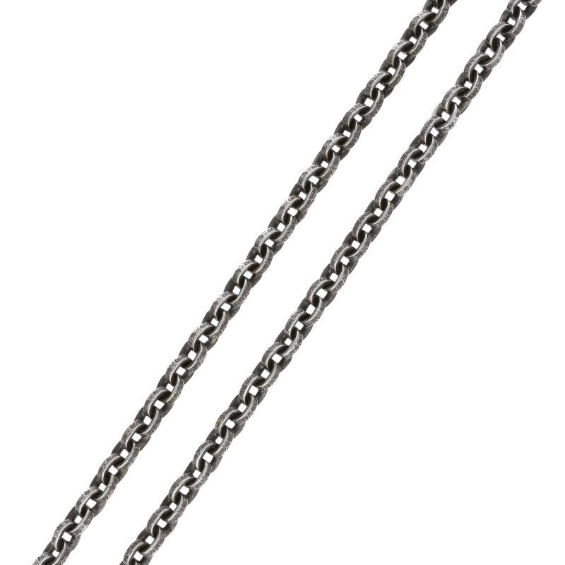 Chrome Hearts Paper Chain 18" Silver Necklace Size ONE SIZE