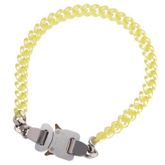 ALYX Buckle Choker Necklace Silver/Yellow Size ONE SIZE