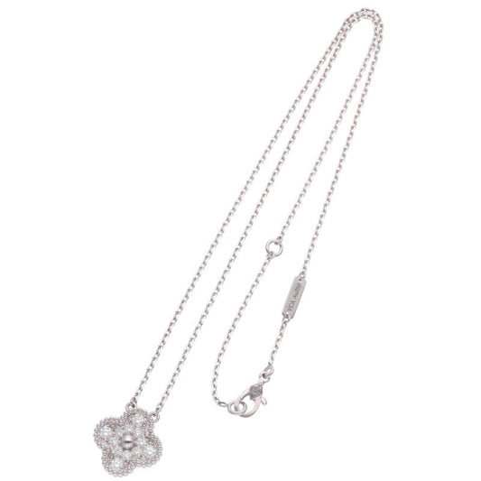 VANCLEEF & ARPELS Vintage Alhambra K18WG Size ONE SIZE