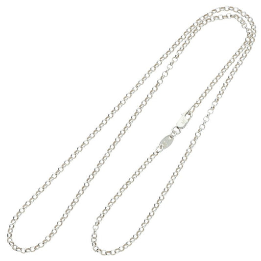 Chrome Hearts 18in Roll Chain Silver Necklace Size ONE SIZE