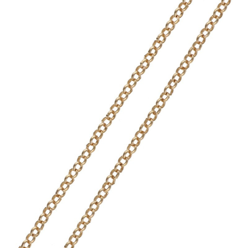Chrome Hearts 22K NECKCHAIN R24 Gold Necklace Size ONE SIZE