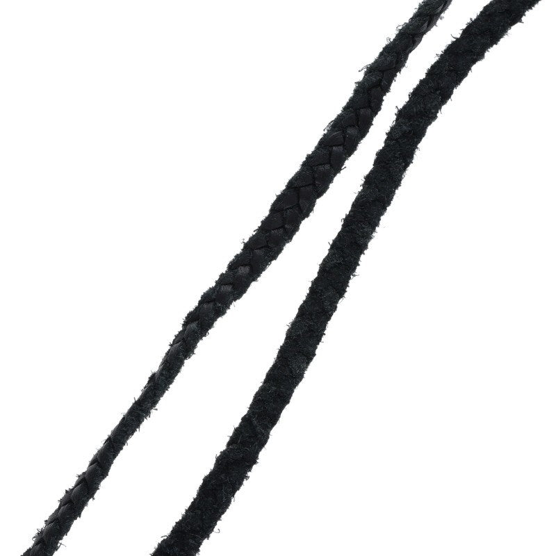 Chrome Hearts Scrolled leather trim Black x Silver (Silver 10.96g)