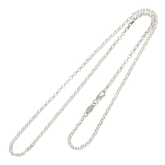Chrome Hearts Roll Chain Necklace .925 Silver Size ONE SIZE