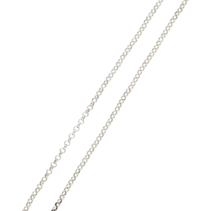 Chrome Hearts Roll Chain Necklace .925 Silver Size ONE SIZE