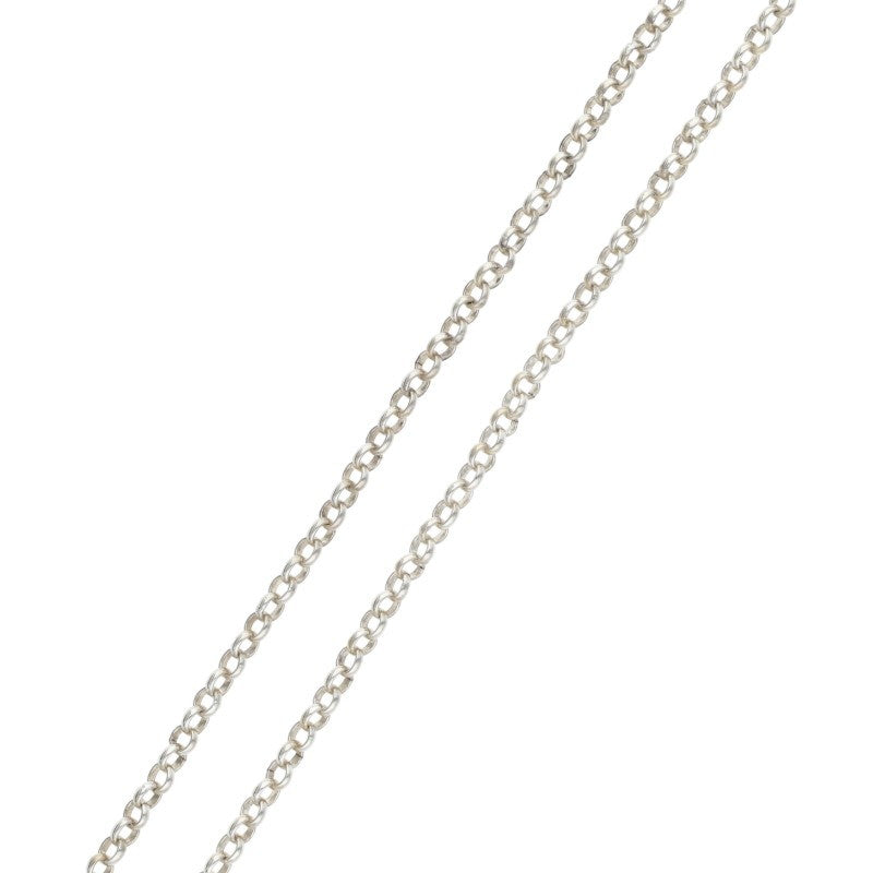 Chrome Hearts Roll Chain Necklace .925 Silver Size ONE SIZE