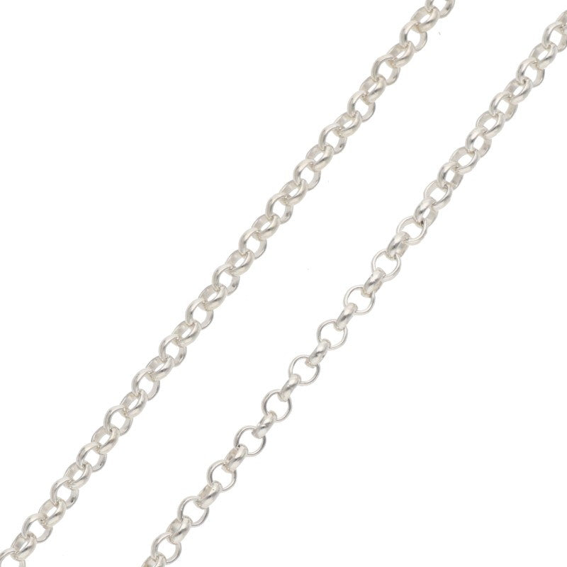 Chrome Hearts Roll Chain Necklace .925 Silver Size ONE SIZE