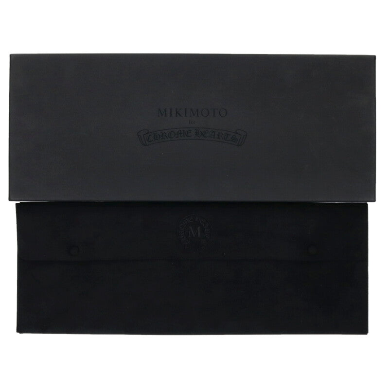 Chrome Hearts 18K WHG CH Plus Pearl Necklace