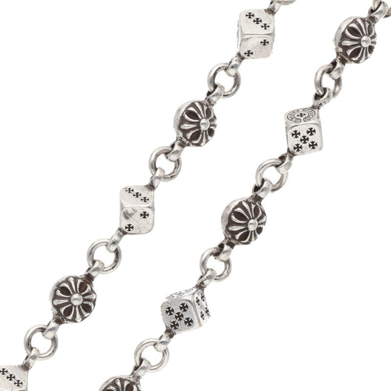 Chrome Hearts DICE 1CRS BALL Silver Necklace Size ONE SIZE