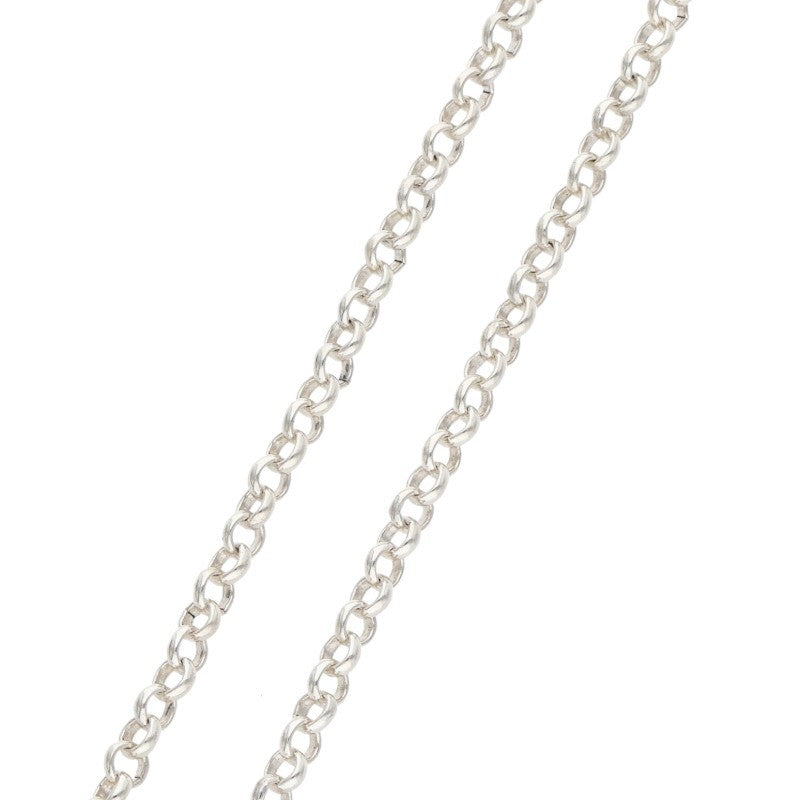 Chrome Hearts 925 Silver Roll Chain 16 Size ONE SIZE