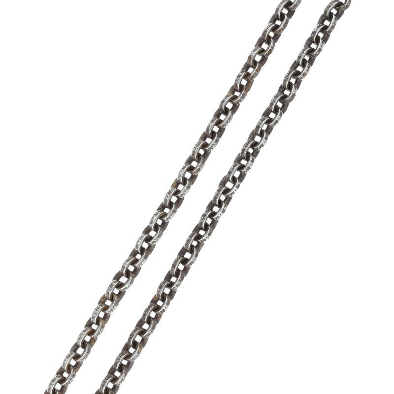 Chrome Hearts PAPER CHAIN 24 Silver Necklace Size ONE SIZE