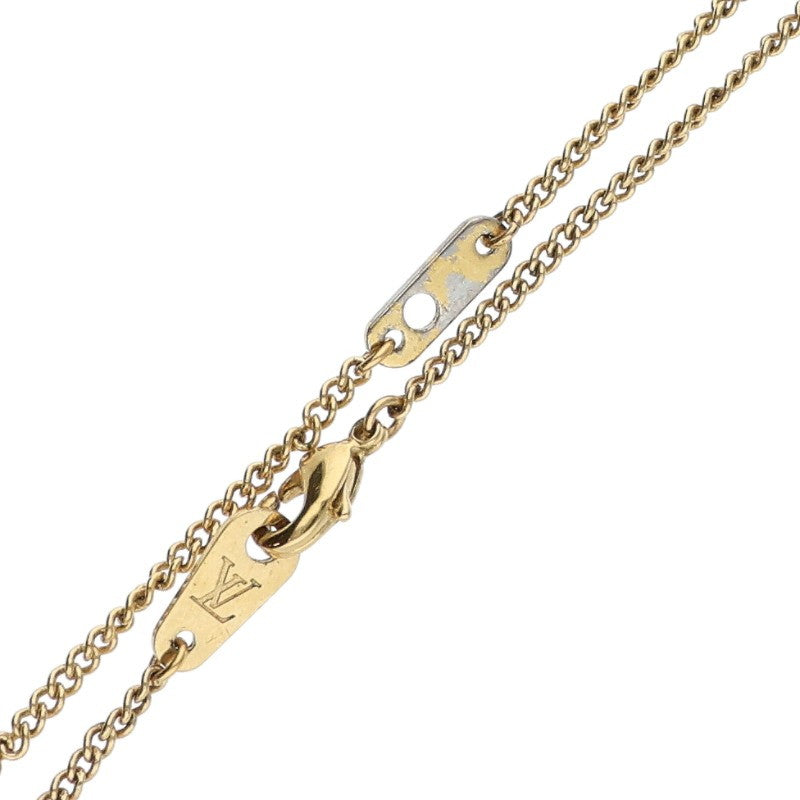 LOUISVUITTON Collier Map LV Initial Gold-Tone Size ONE SIZE