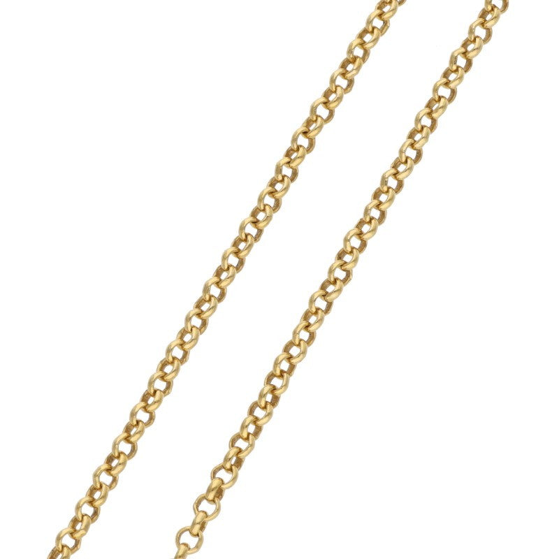 Chrome Hearts 22K Gold 18inch Roll Chain