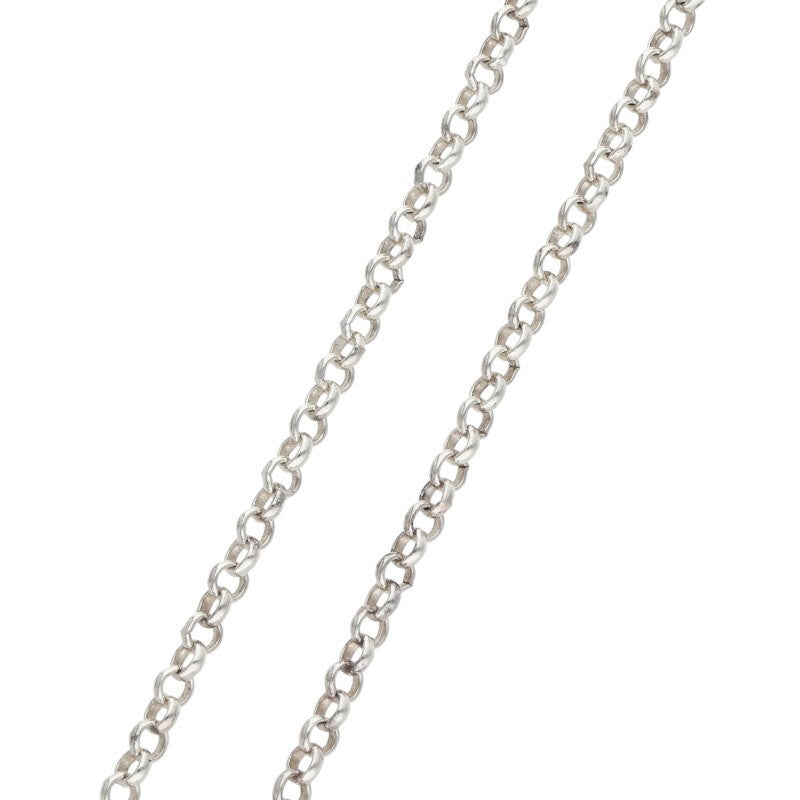 Chrome Hearts 925 Silver 18inch Roll Chain Size ONE SIZE