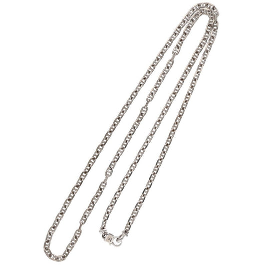 TOM WOOD Silver Cable Anchor Chain Necklace Size 24.5INCH