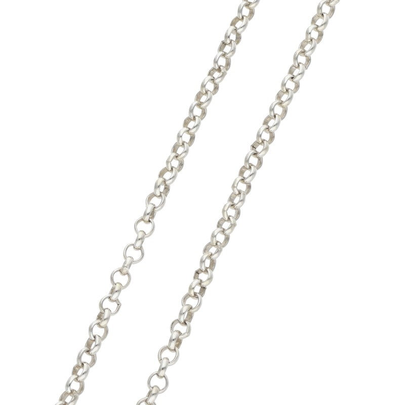 Chrome Hearts Roll Chain 18inch 925 Silver Size ONE SIZE