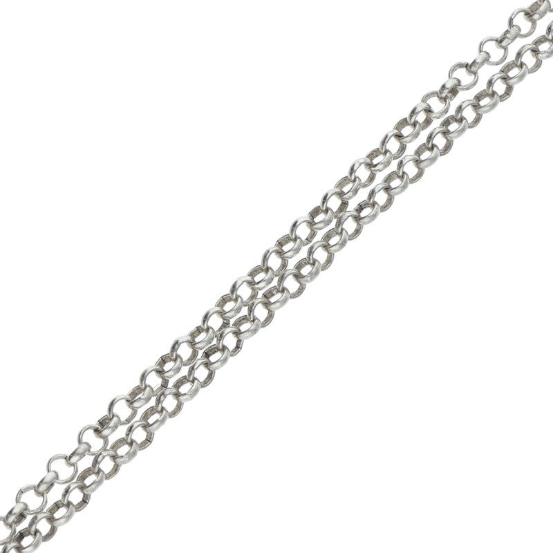 Chrome Hearts Roll Chain 18inch 925 Silver Size ONE SIZE