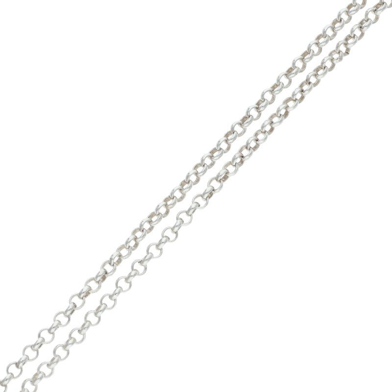 Chrome Hearts NECKCHAIN R20 Roll Chain 20" Size ONE Silver
